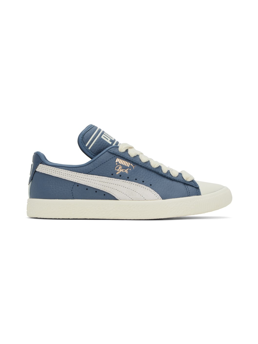Blue Puma Edition Clyde Q-3 Sneakers - 1