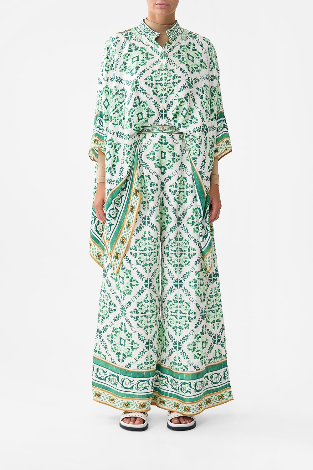 TUCK FRONT PANT - 9