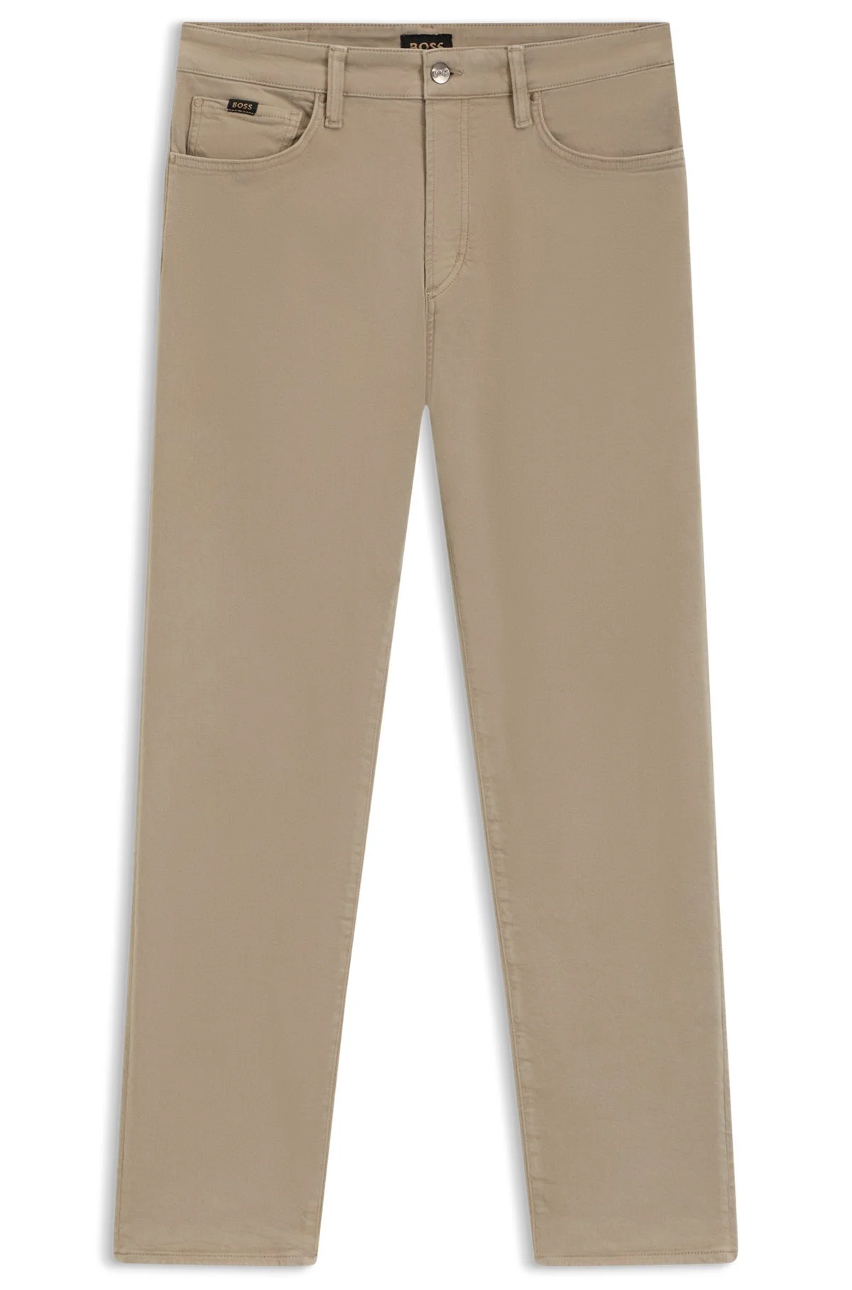 SLIM-FIT JEANS IN SATIN-TOUCH COMFORT-STRETCH DENIM - 1