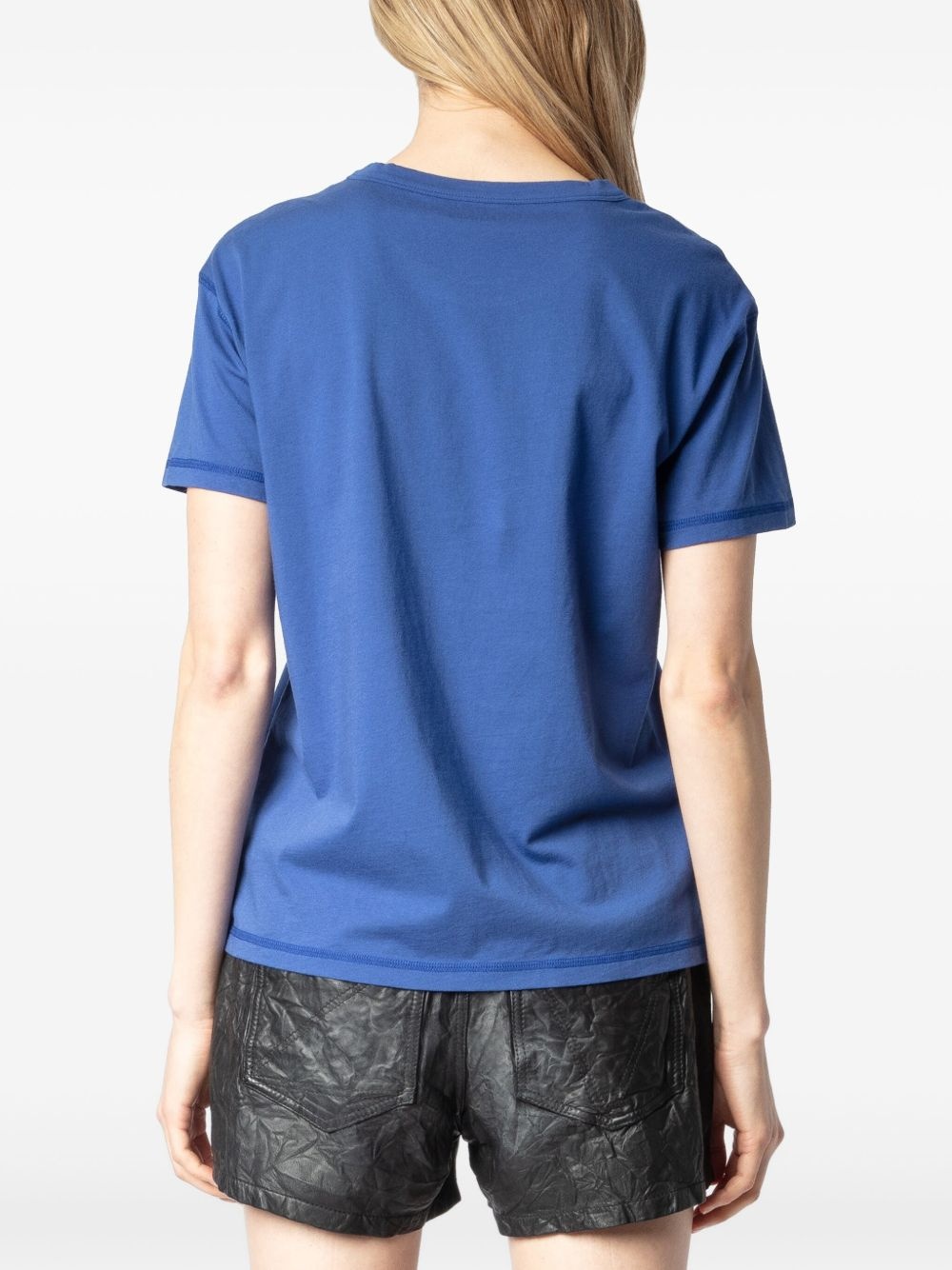 logo print t-shirt - 6