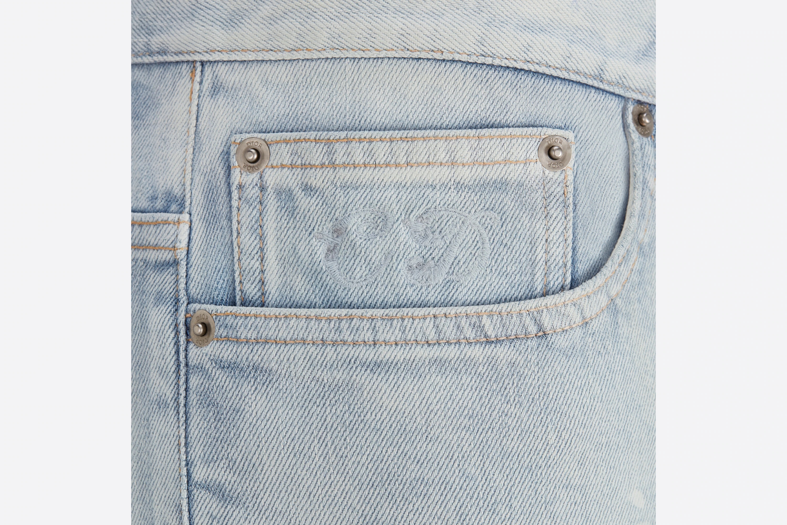 DIOR AND KENNY SCHARF Slim-Fit Jeans - 3