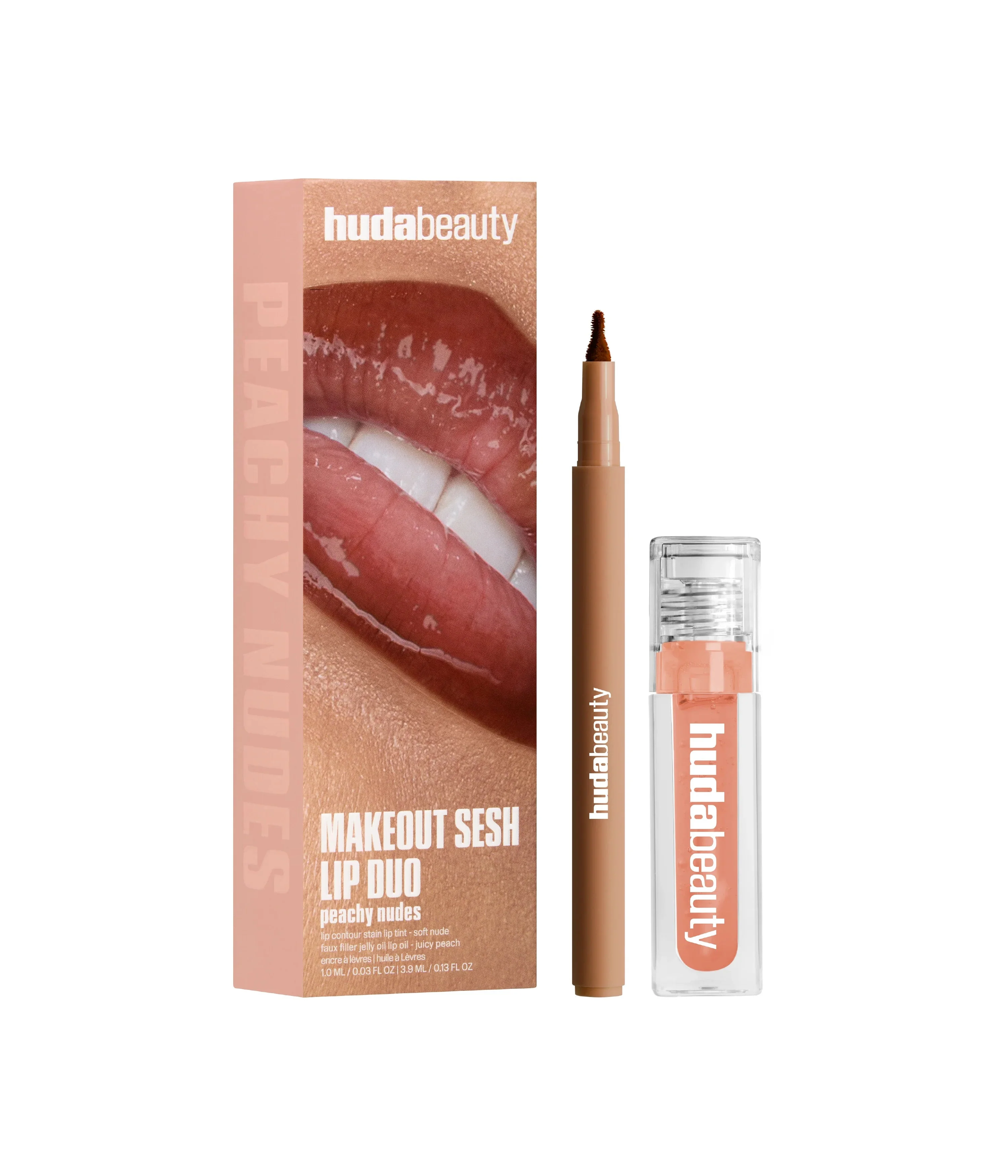 Makeout Sesh Lip Duo Peachy Nudes - 1