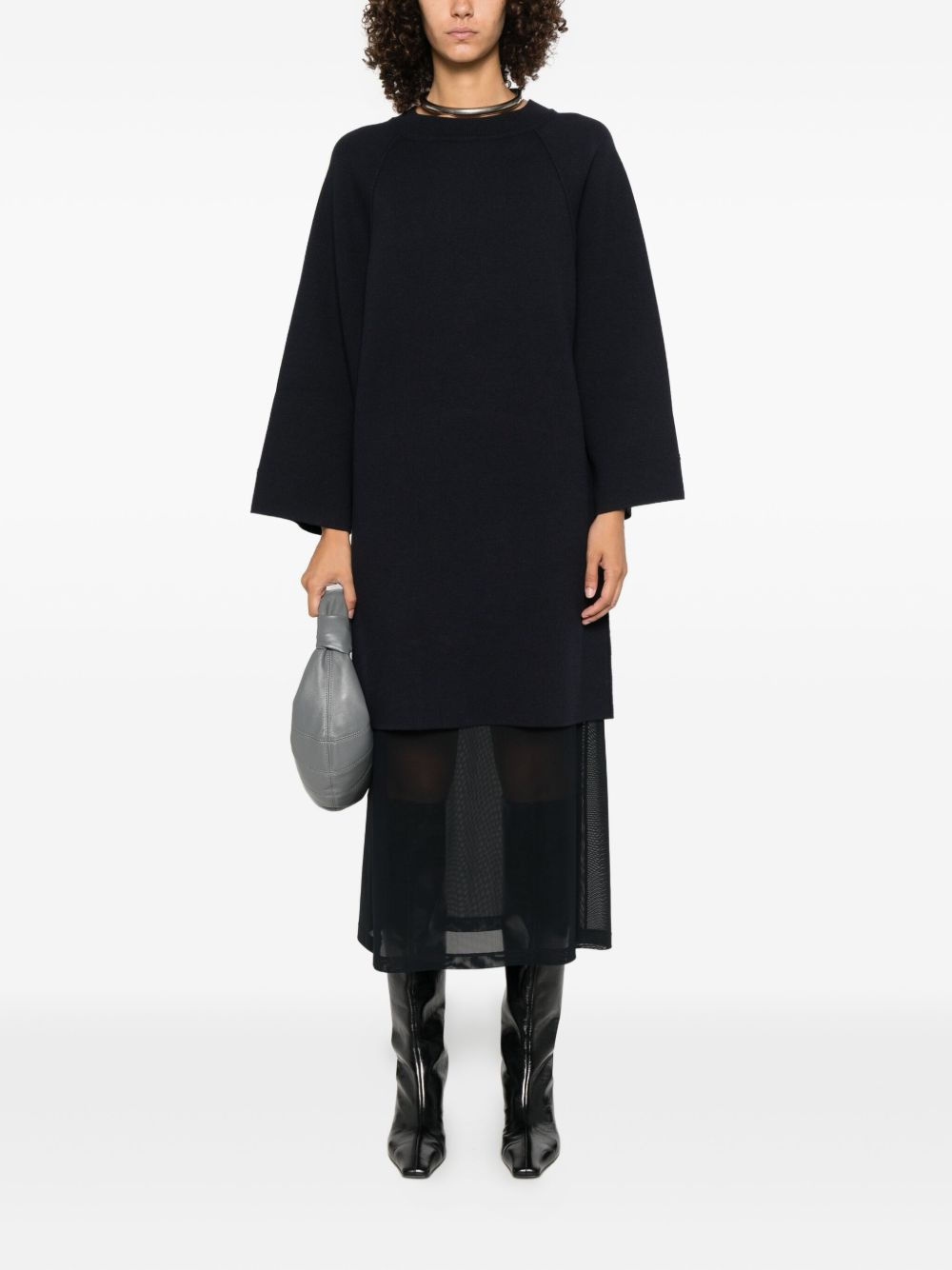raglan-sleeve dress - 2