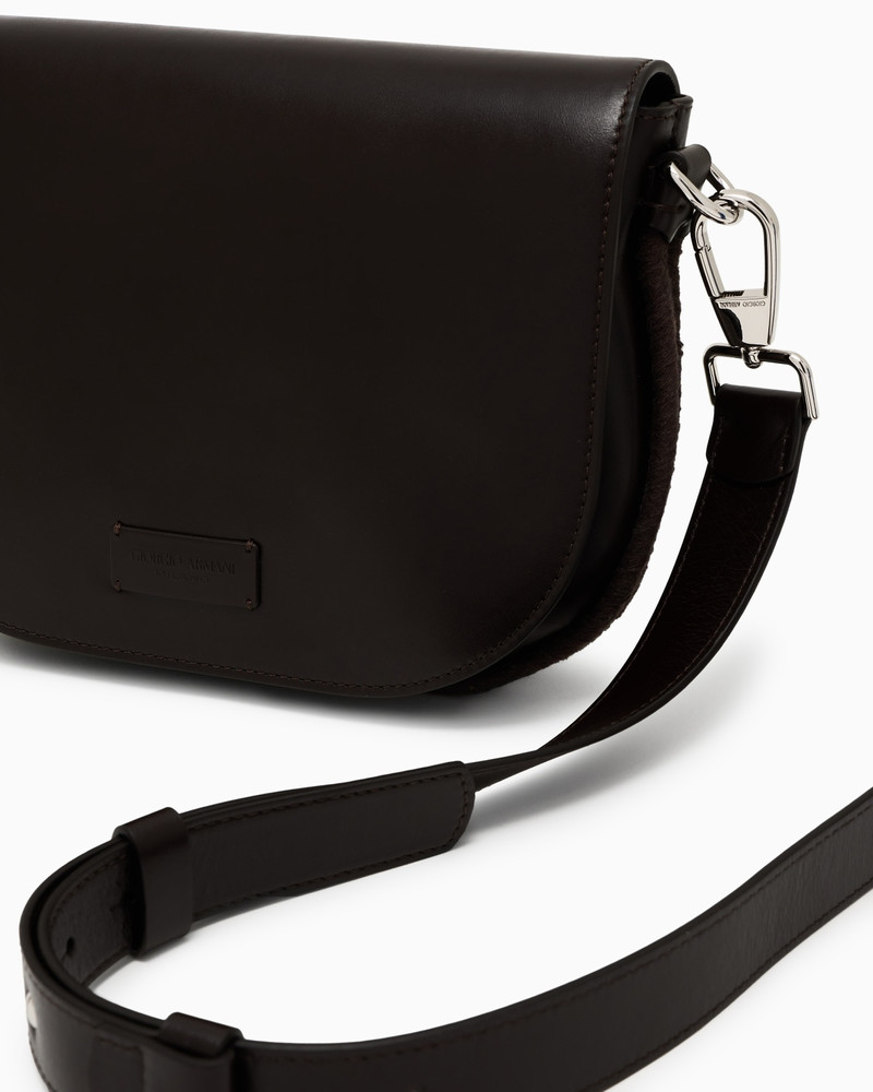 MEDIUM NAPPA-LEATHER AND ROPE STRAP 5