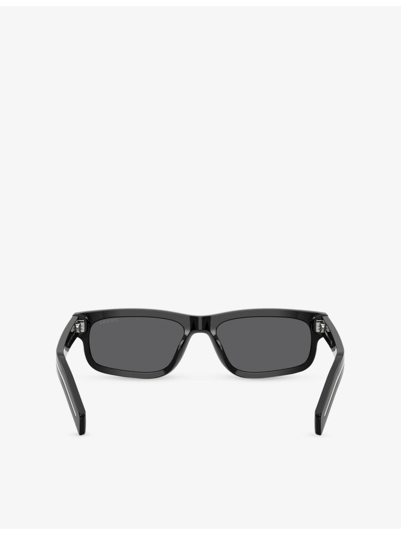 PR B11S Rectangle-Shape Acetate Sunglasses 3