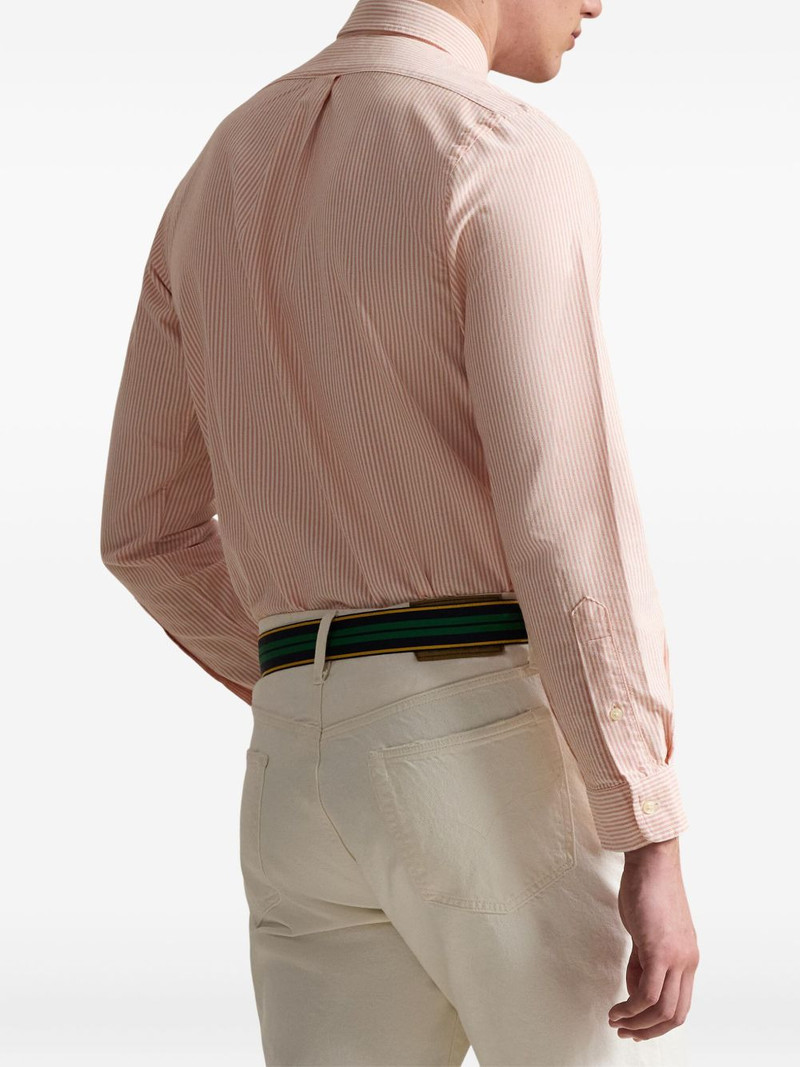 long-sleeved striped shirt 4
