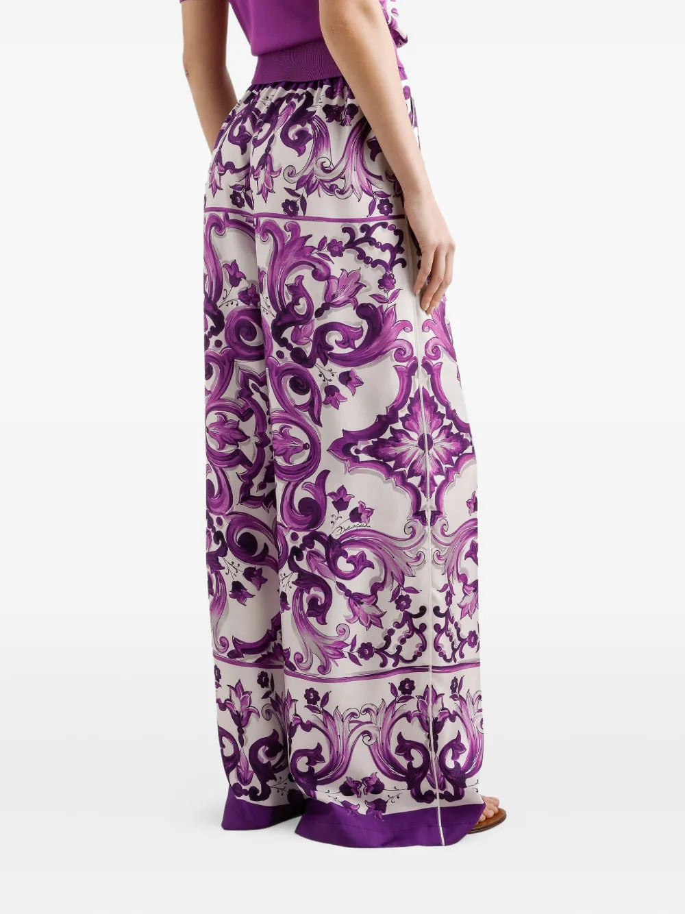 Dolce & Gabbana Women Silk Trousers - 3