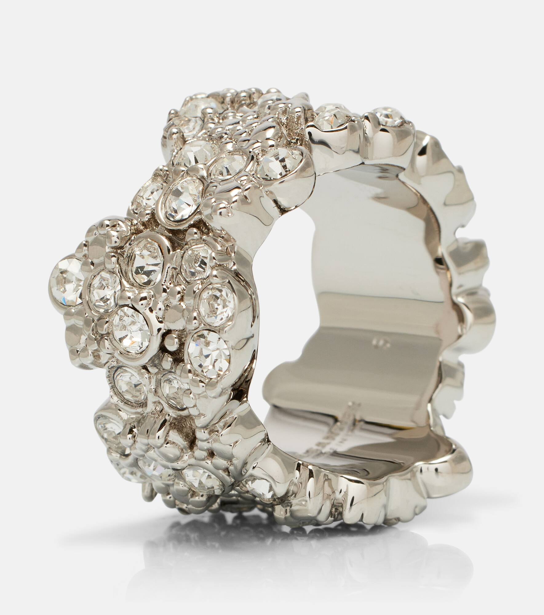 Crystal-embellished ring - 4