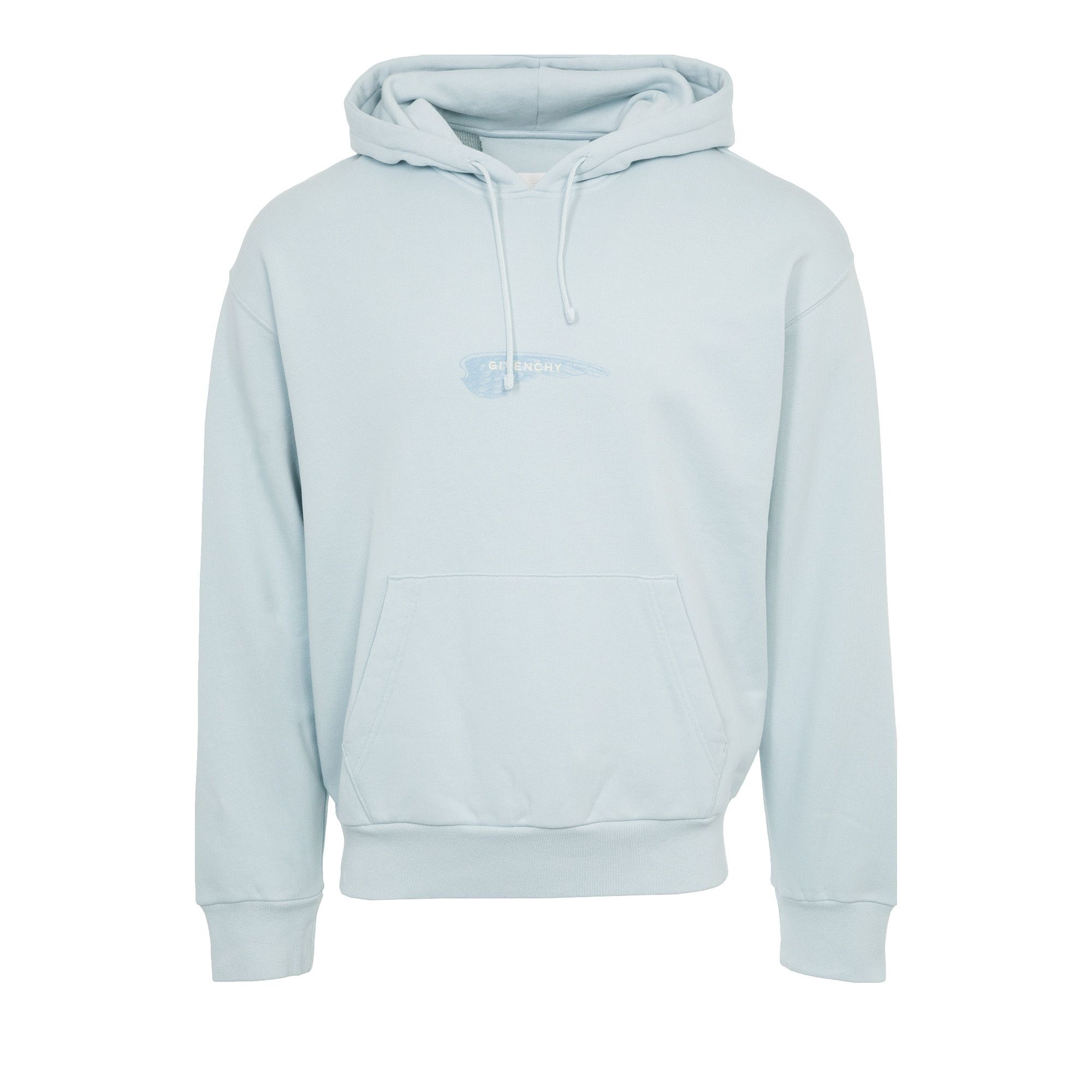 Givenchy Boxy Fit Hoodie With Pocket 'Sky Blue' - 1