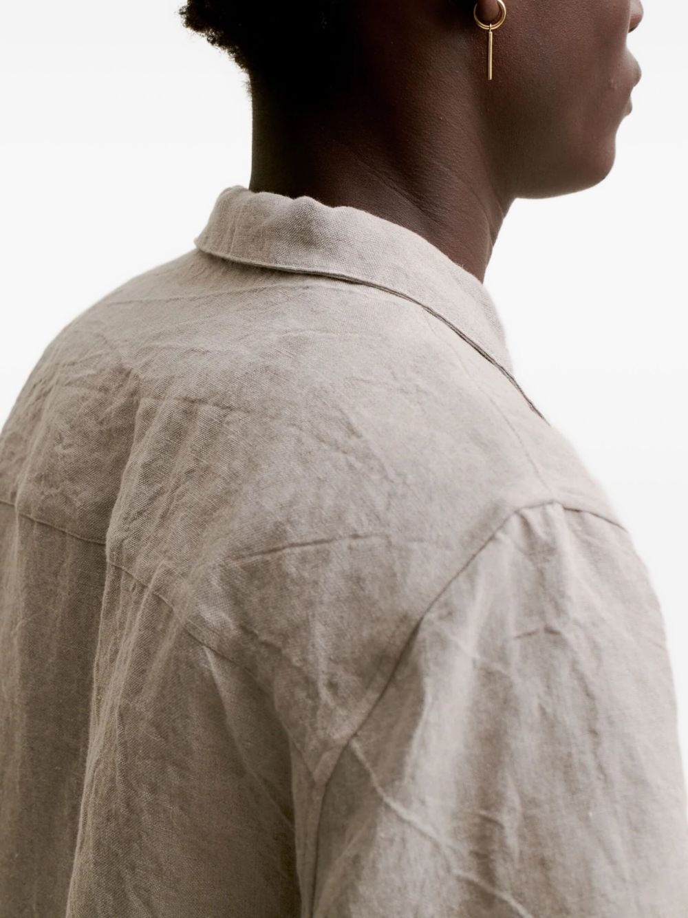 Gioia short-sleeve button-up shirt - 6