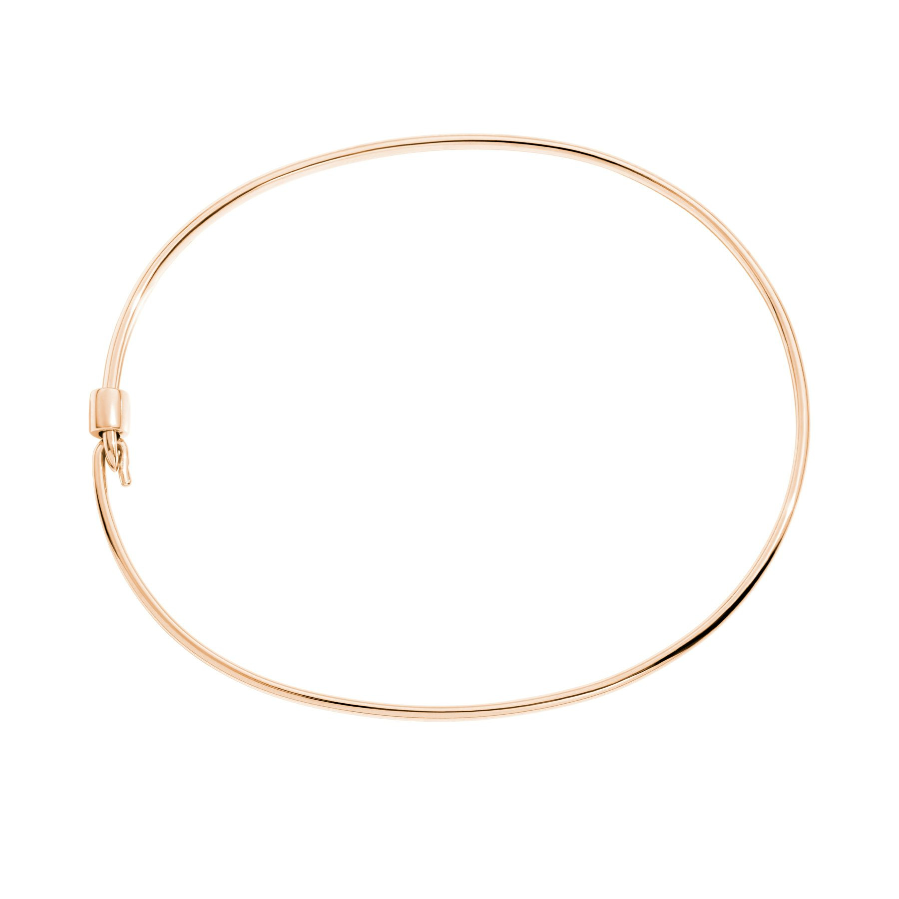 ROSE GOLD ESSENTIALS BANGLE BRACELET - 3
