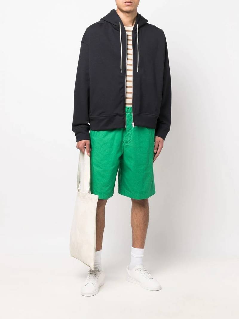 Jil Sander elasticated knee-length shorts outlook