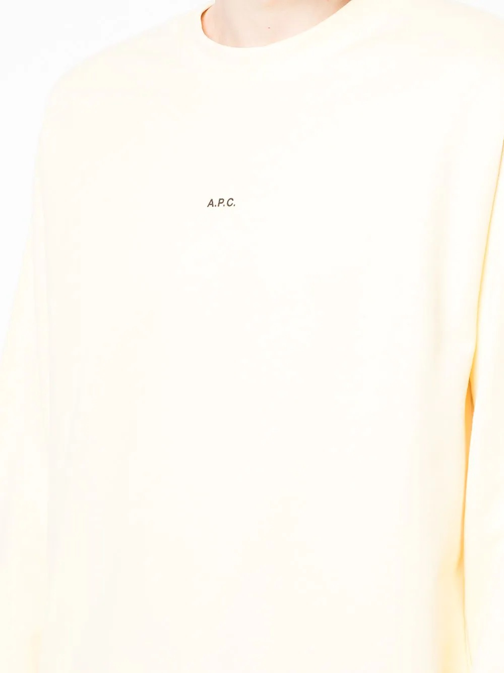 logo-print cotton sweatshirt - 5