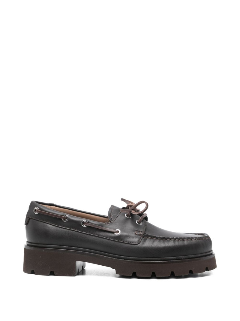 leather boat shoes 1