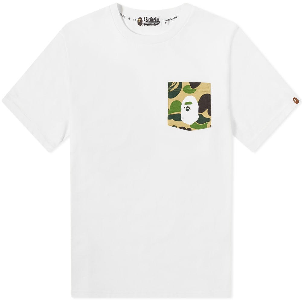 A Bathing Ape ABC Camo Pocket Tee - 1