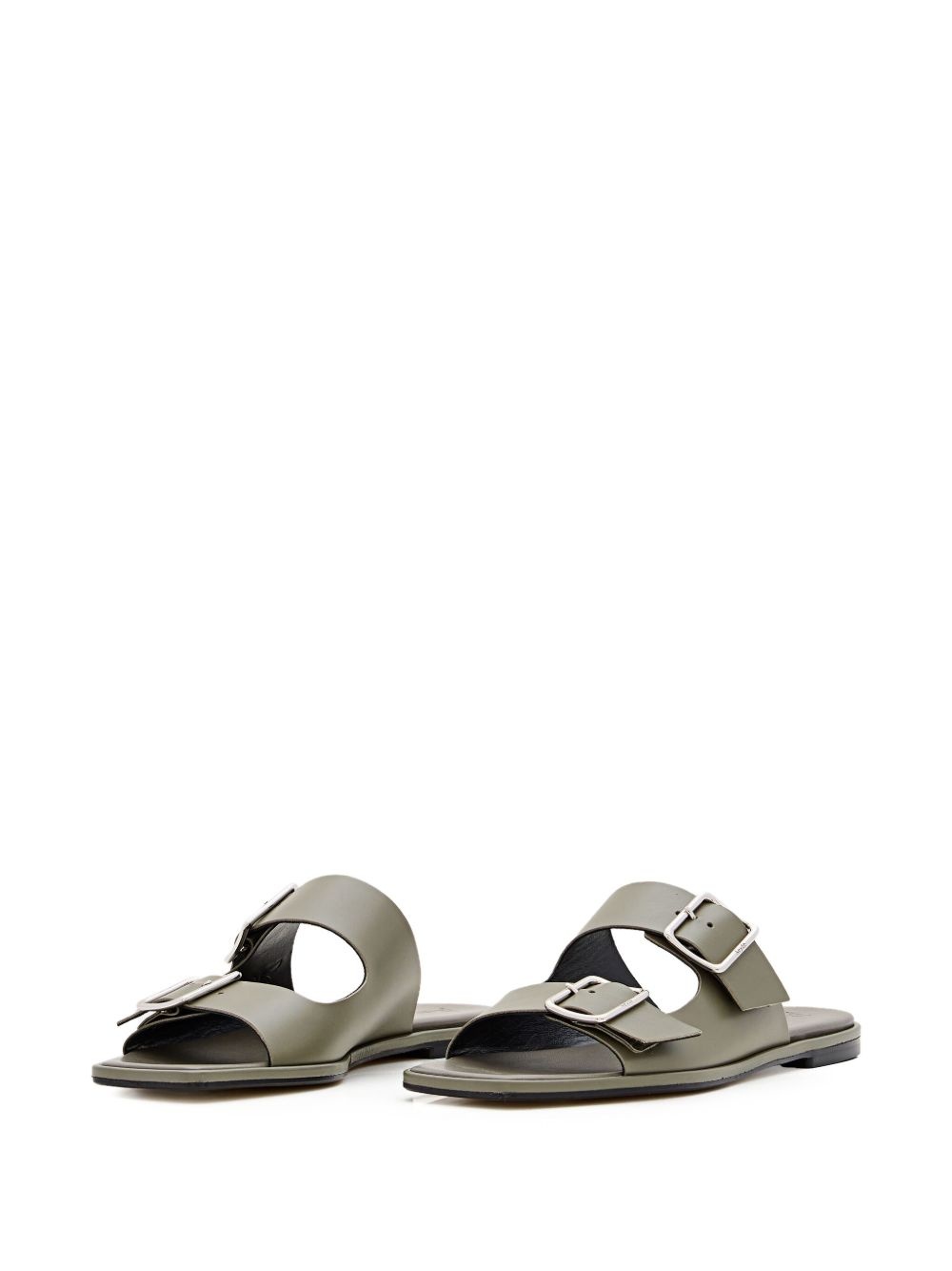 leather slides - 2