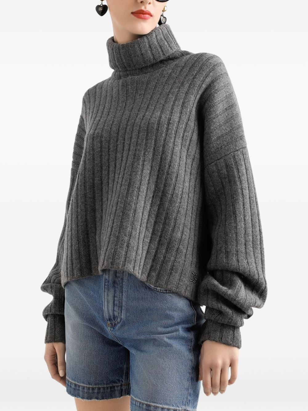 ribbed sweater - 3
