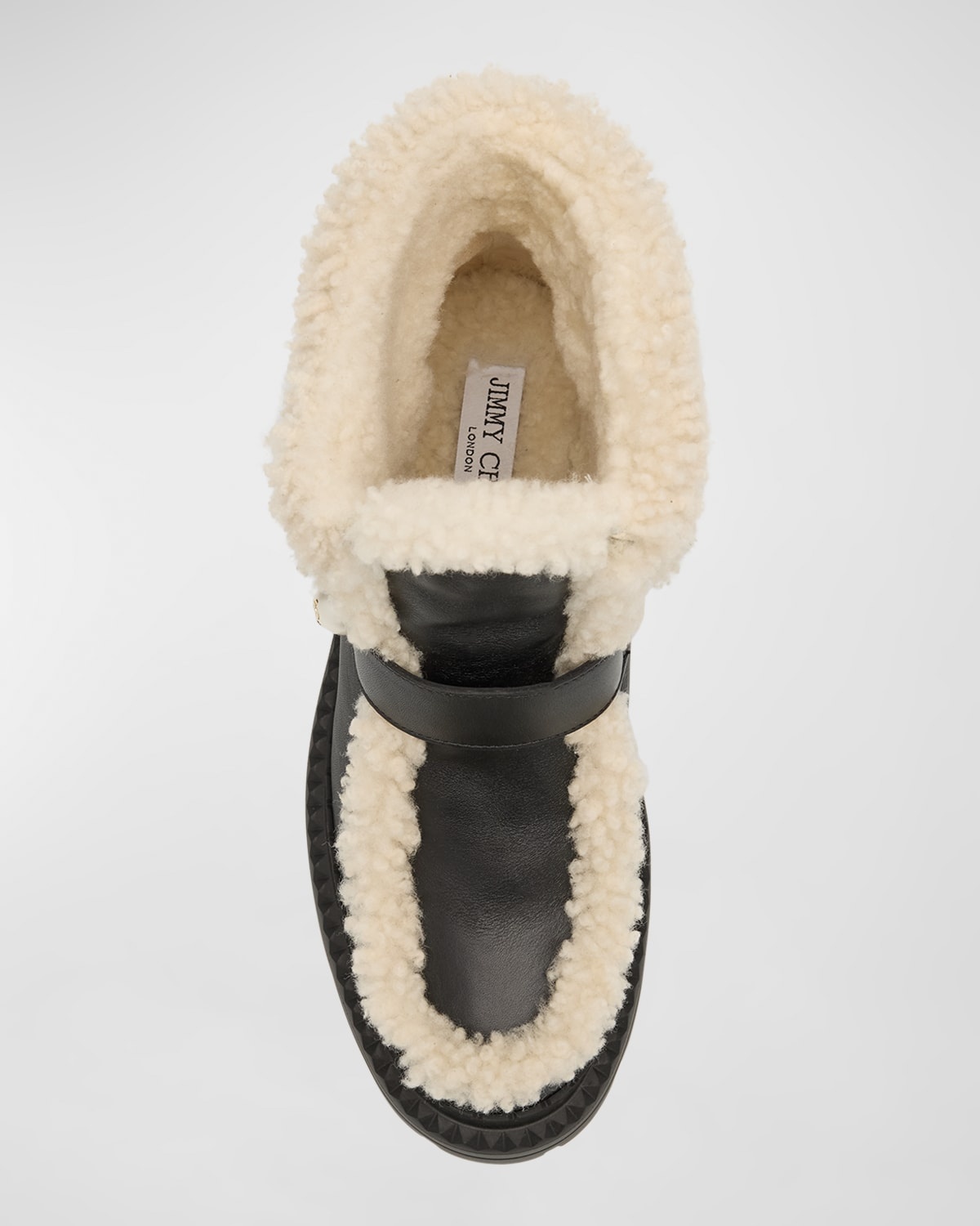 Shea Leather Shearling Ankle Boots - 5