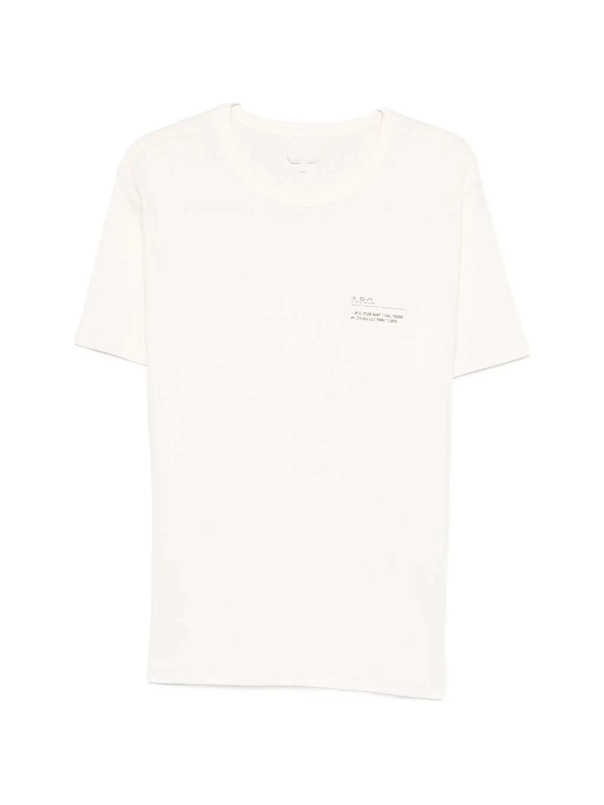A.p.c. Text Print T-shirt - 1