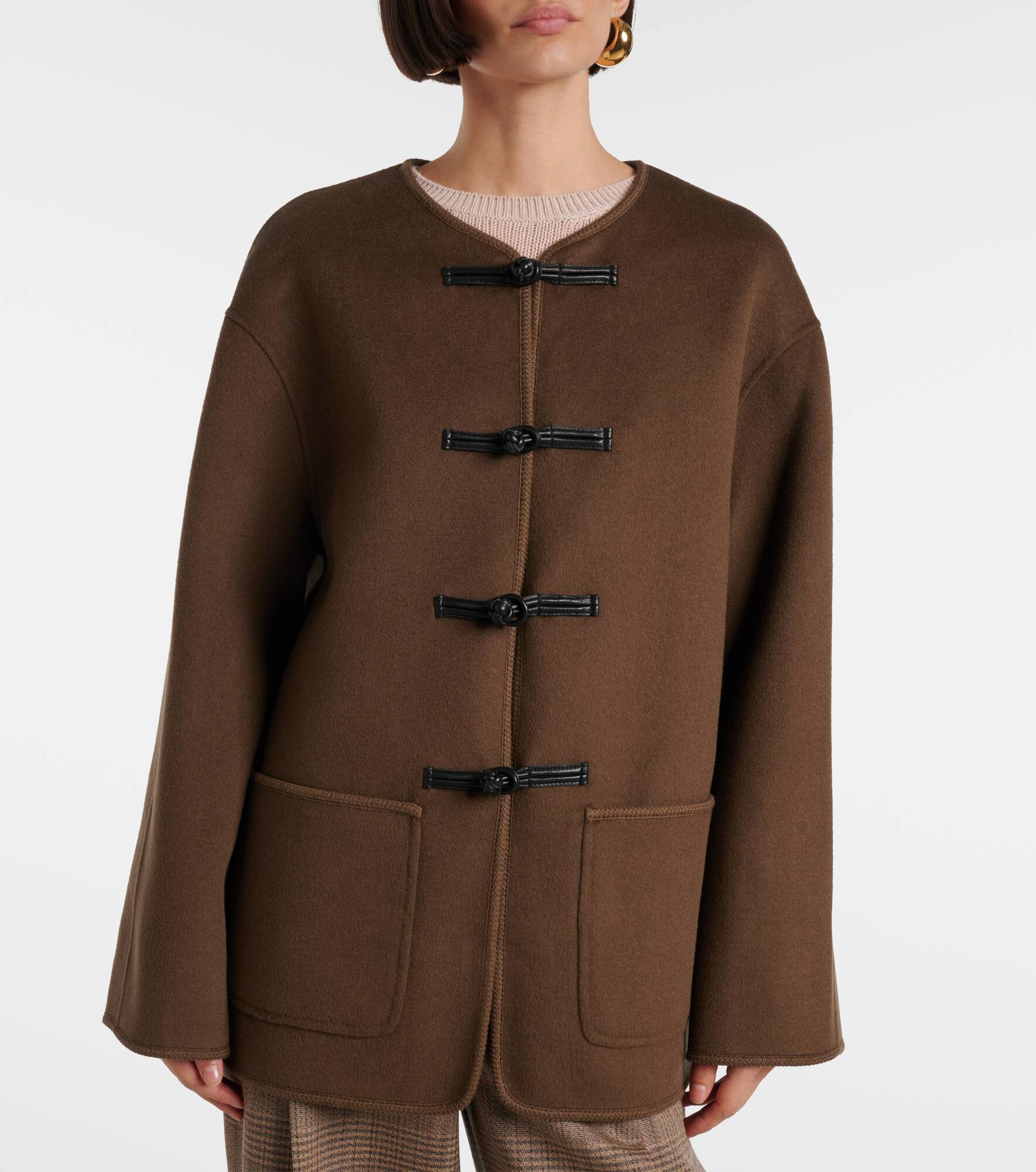 Mandarin wool jacket - 6