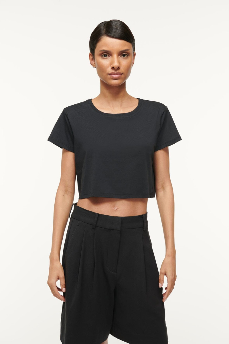 STAUD STAUD DEAN T-SHIRT BLACK outlook