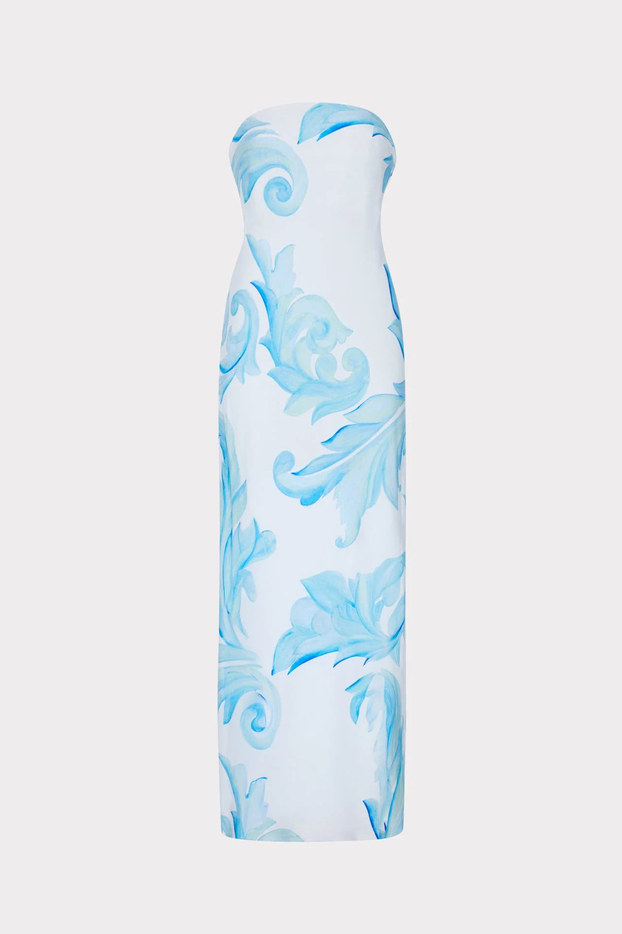 Vera Satin Floral Maxi Dress - 1