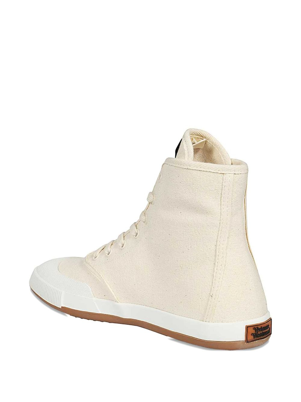 crown-logo high-top trainers - 3