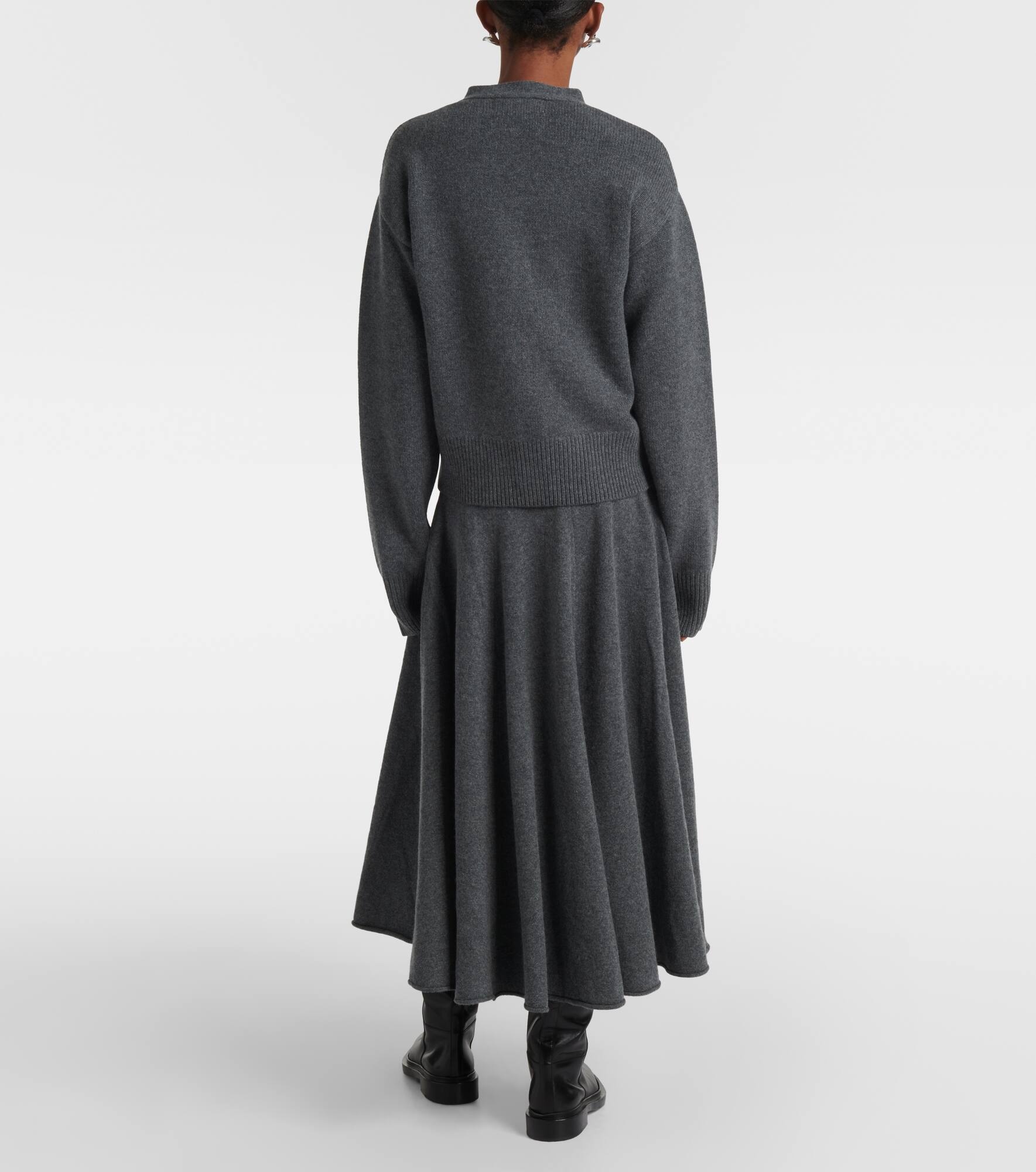 N°309 Clover cashmere-blend cardigan - 3