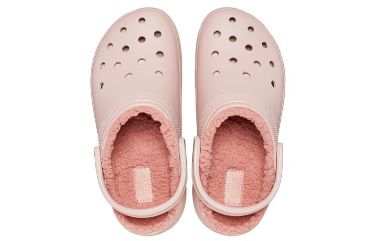 (WMNS) Crocs Classic Lined Clog 'Pink' 207938-6TY - 4