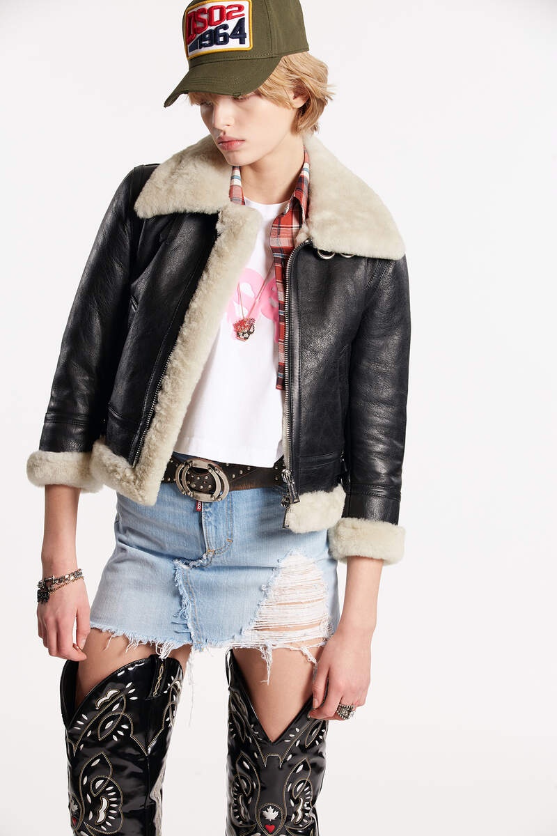 AMERICANA SHEARLING KABAN - 1