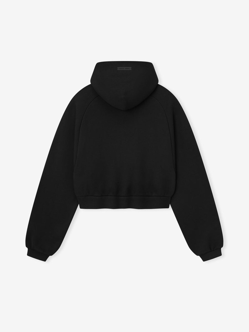 Womens Modern Fleece Raglan Hoodie 6
