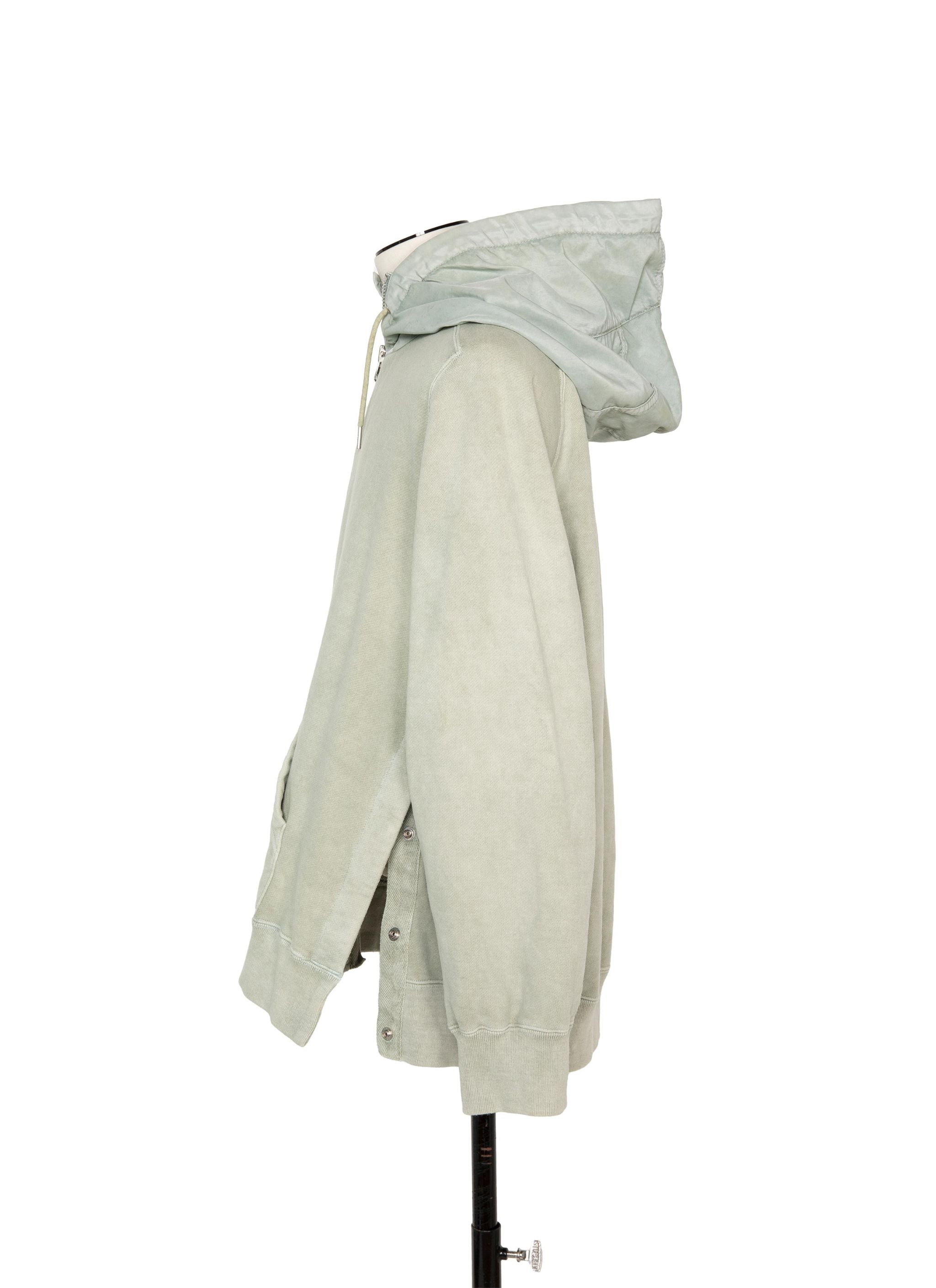 Garment Dye Cotton Jersey Hoodie - 3