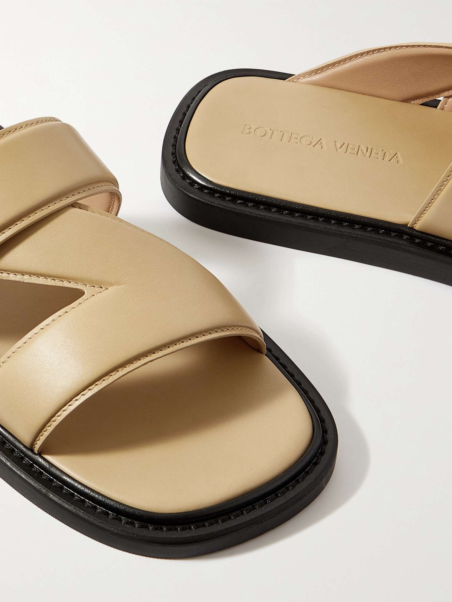 Leather Slides - 5