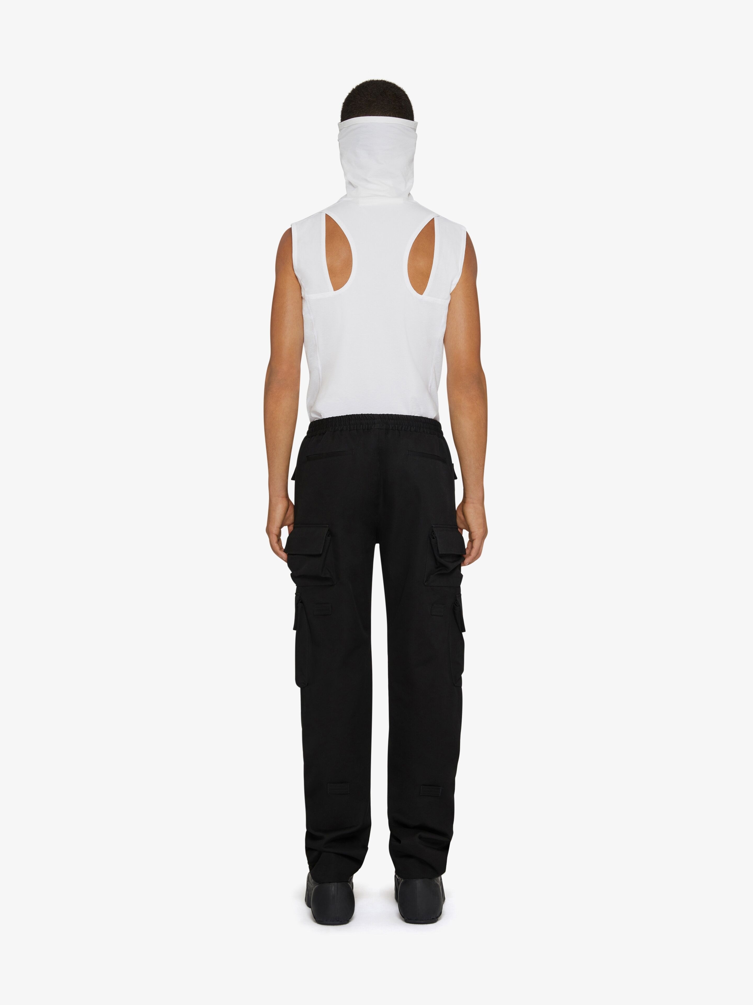 MULTIPOCKET CARGO PANTS IN COTTON - 4