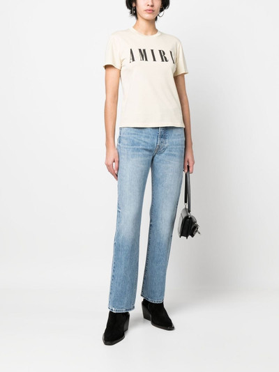AMIRI stonewash straight-leg jeans outlook