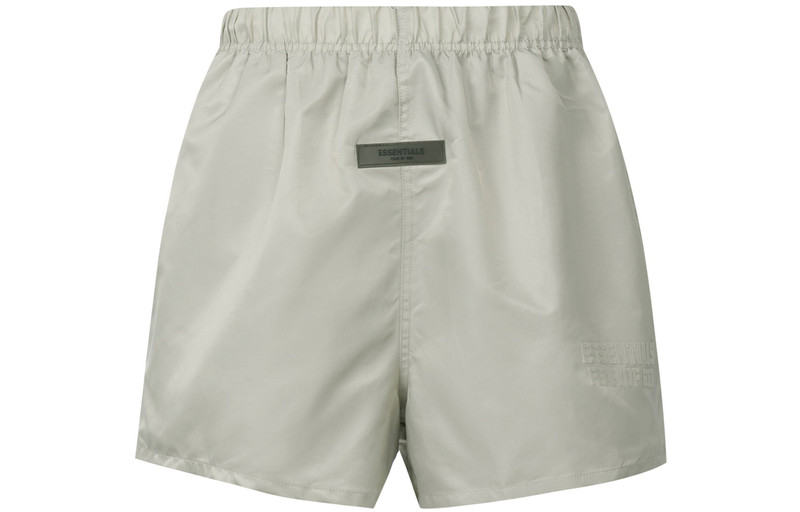 ESSENTIALS Fear of God Essentials FW22 Nylon Running Shorts Smoke FOG-FW22-383 outlook