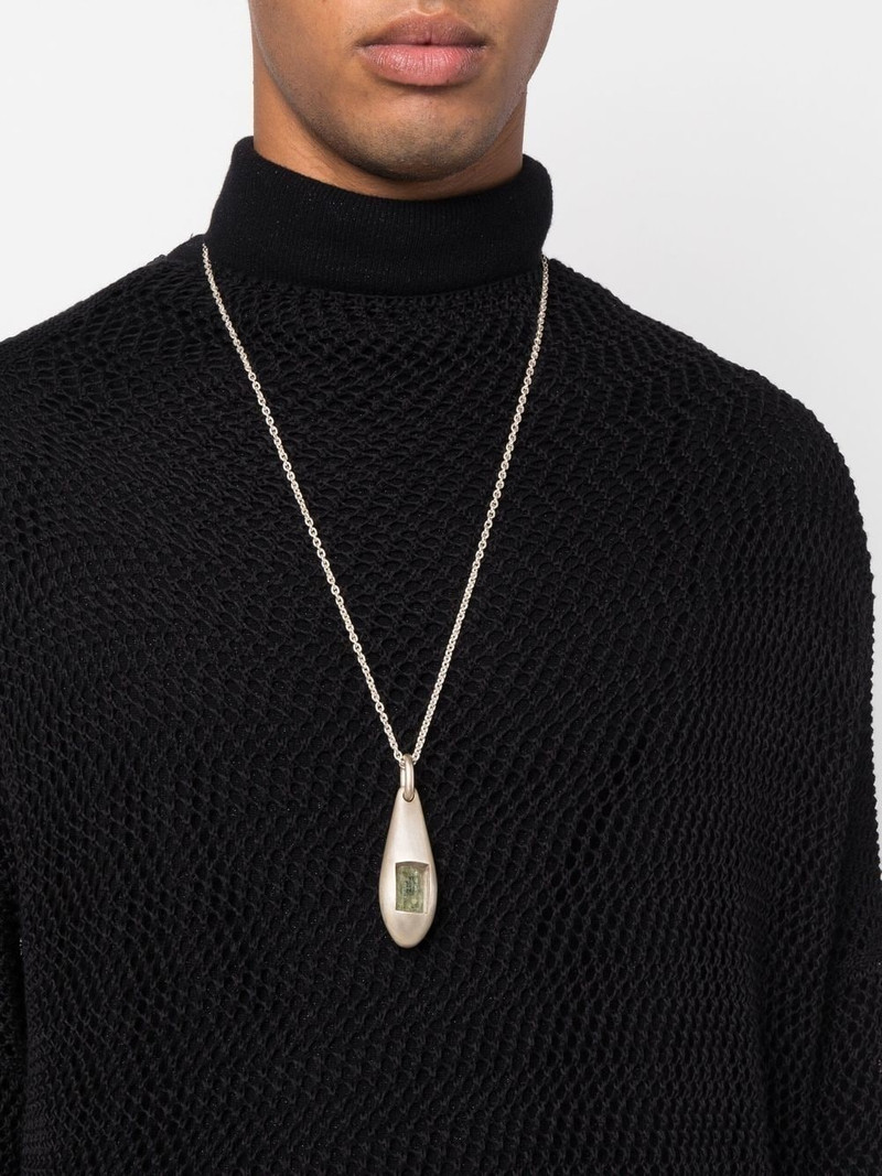 Parts of Four Chrysalis pendant necklace outlook