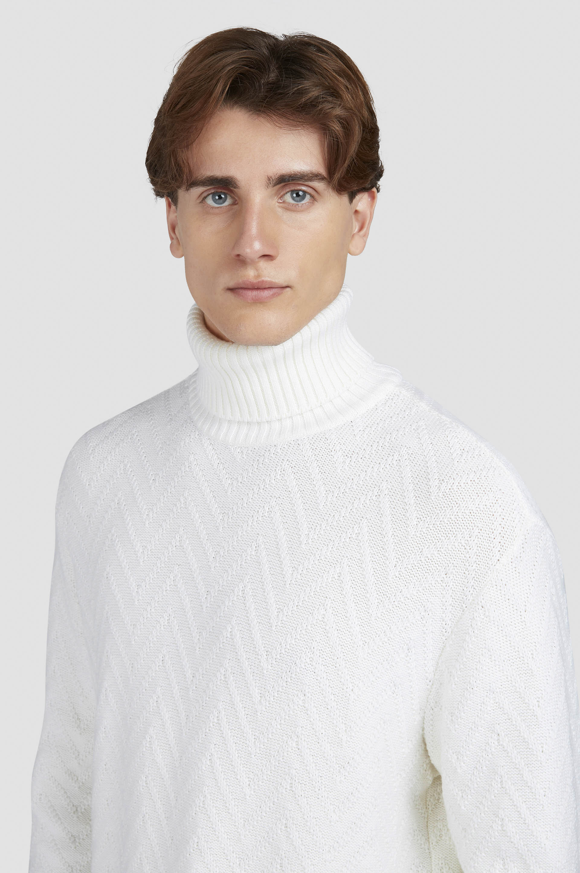 MERINO WOOL TURTLENECK SWEATER - 4