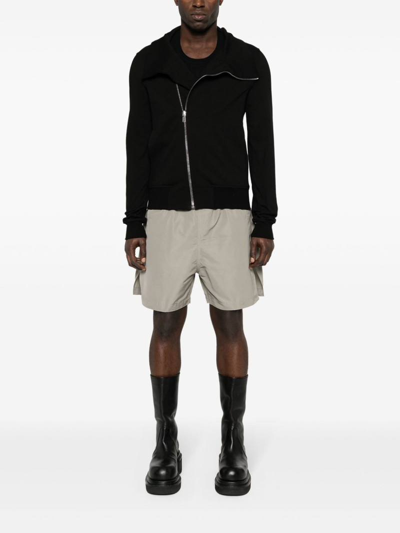 Rick Owens off-centre-fastening zipped sweatshirt outlook