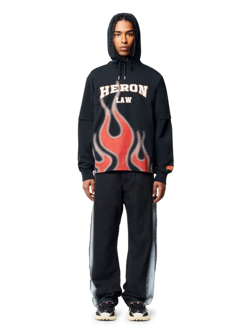 Heron Preston Heron Law Flames Ss Tee outlook