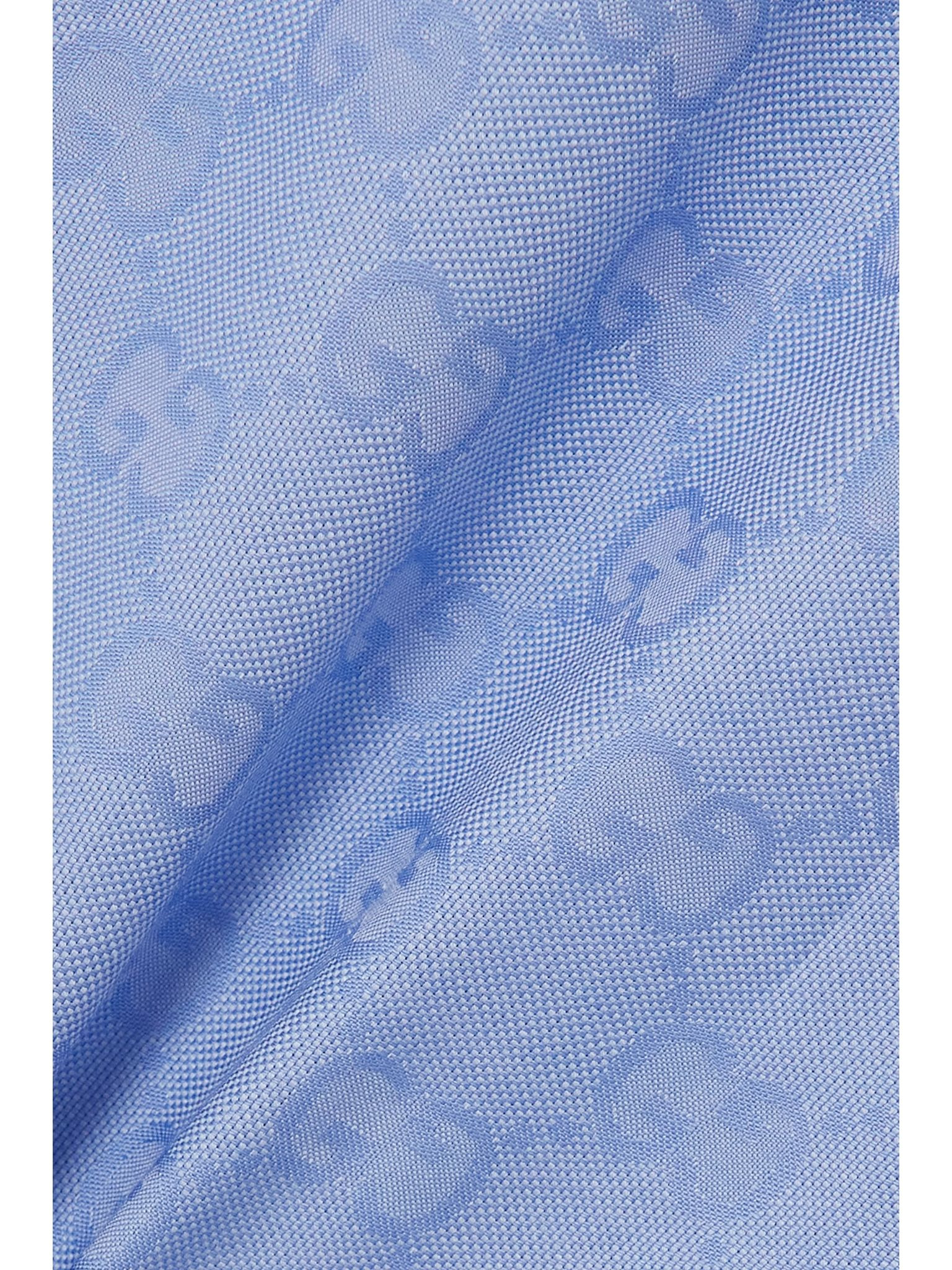 GG Supreme cotton Oxford-jacquard shirt Light blue - 5