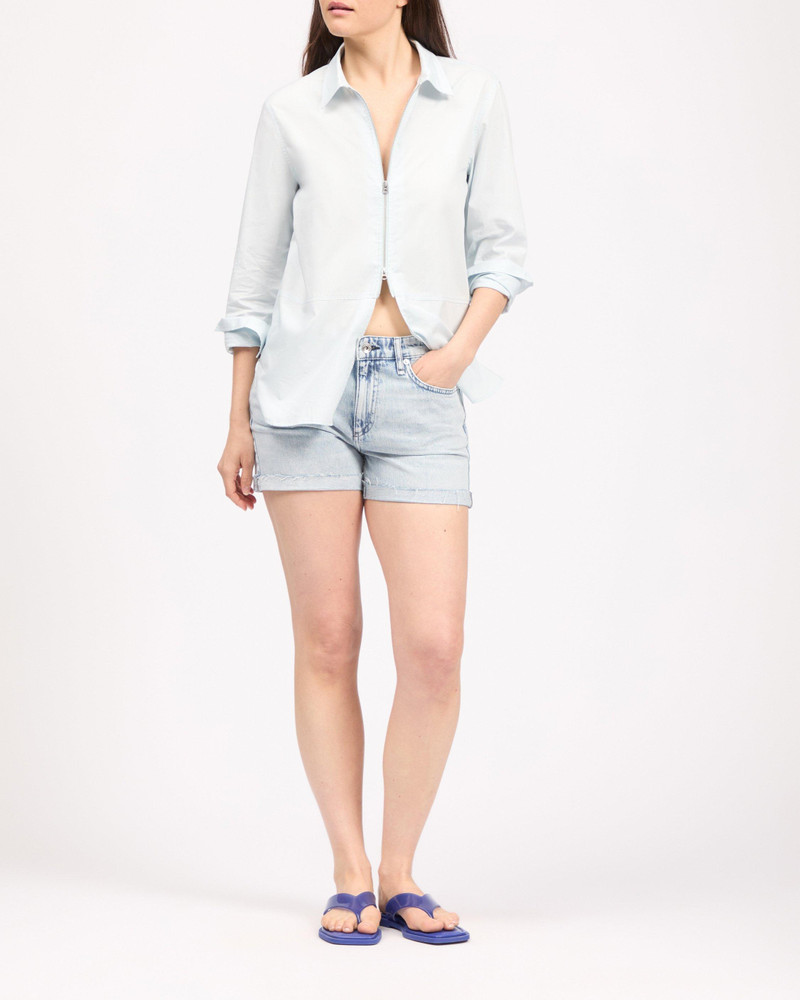 Dylan Denim Short Lightweight Rigid Denim in Palmer 1