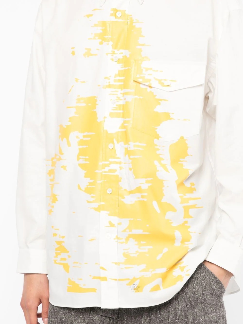 abstract-print shirt - 5