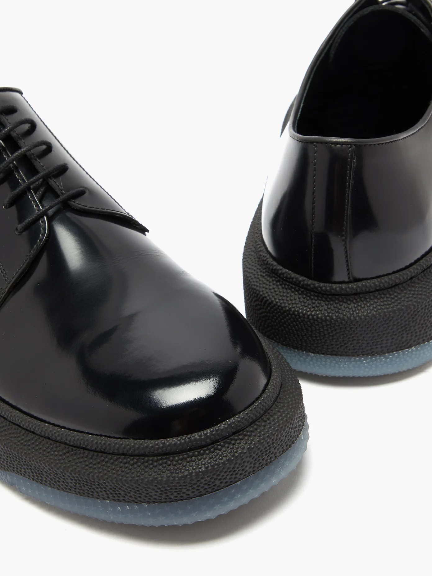 Soane technical-sole patent-leather brogues - 6