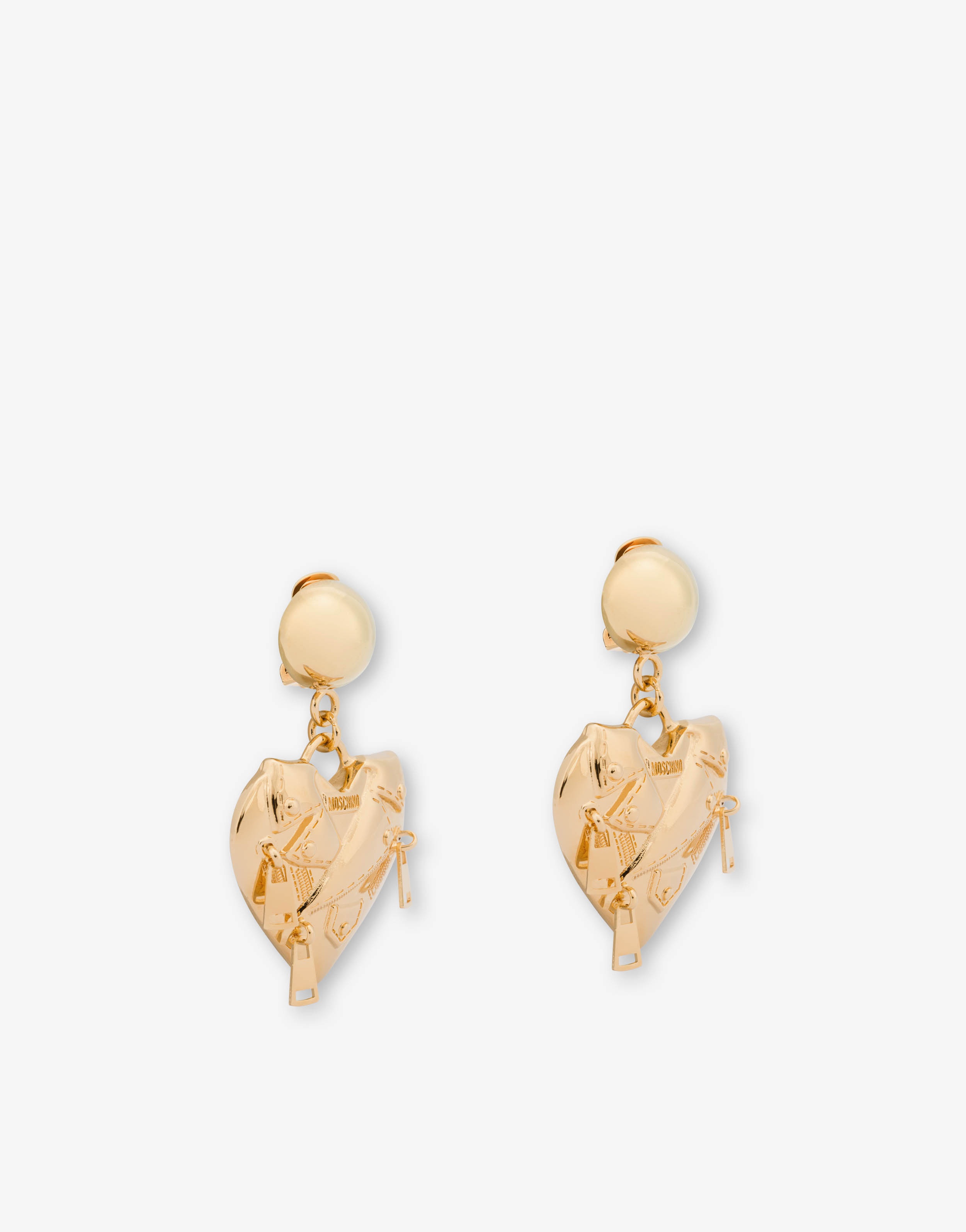 BIKER HEART EARRINGS - 2
