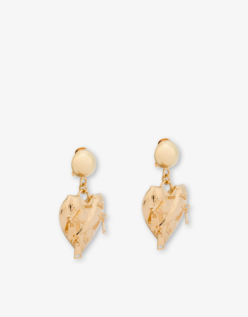 Moschino BIKER HEART EARRINGS outlook