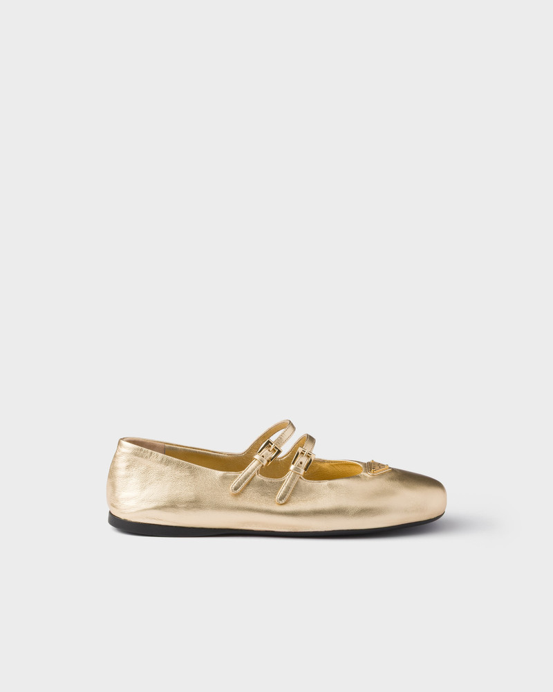 Mordoré nappa leather ballerinas 2