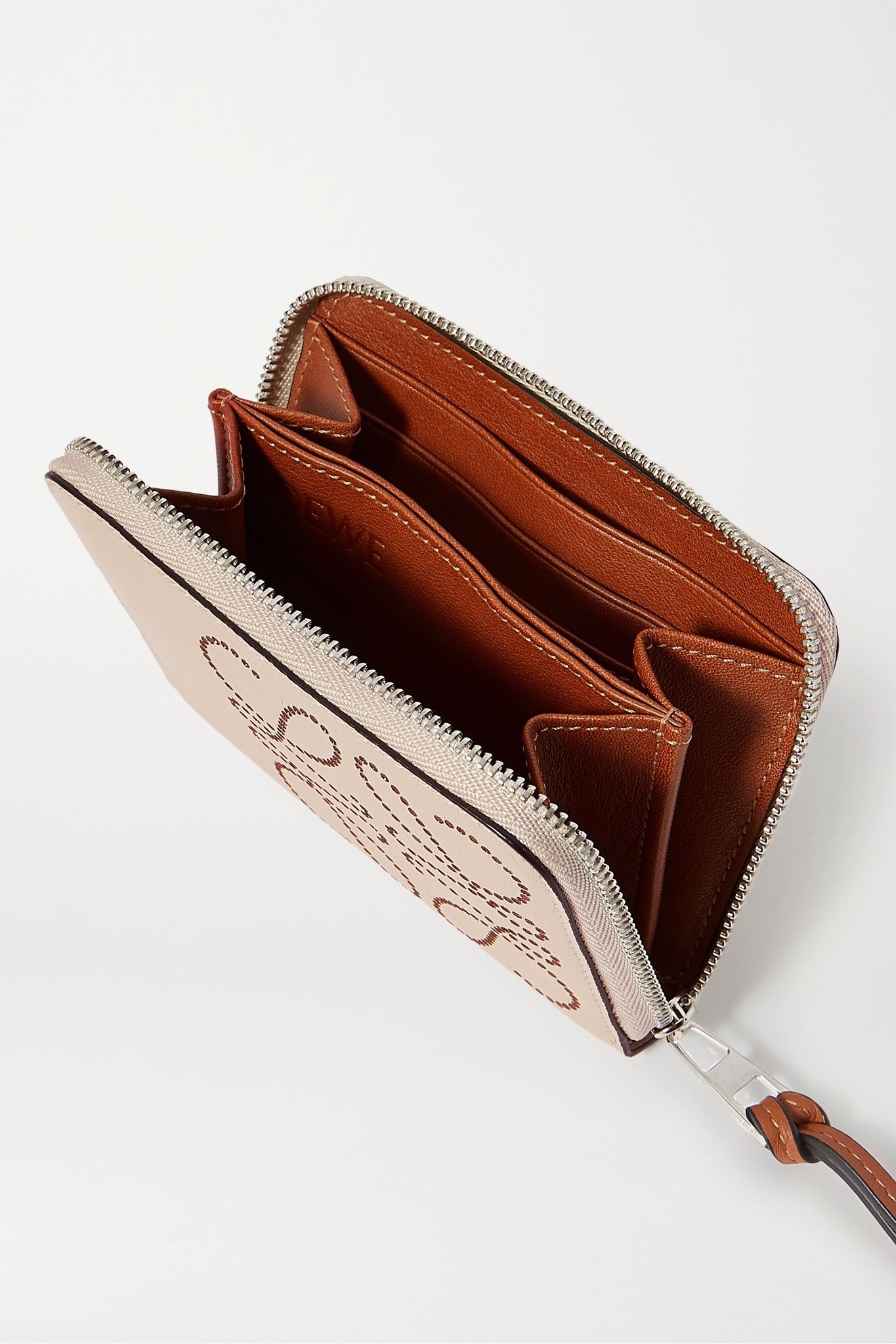 Embossed leather wallet - 5