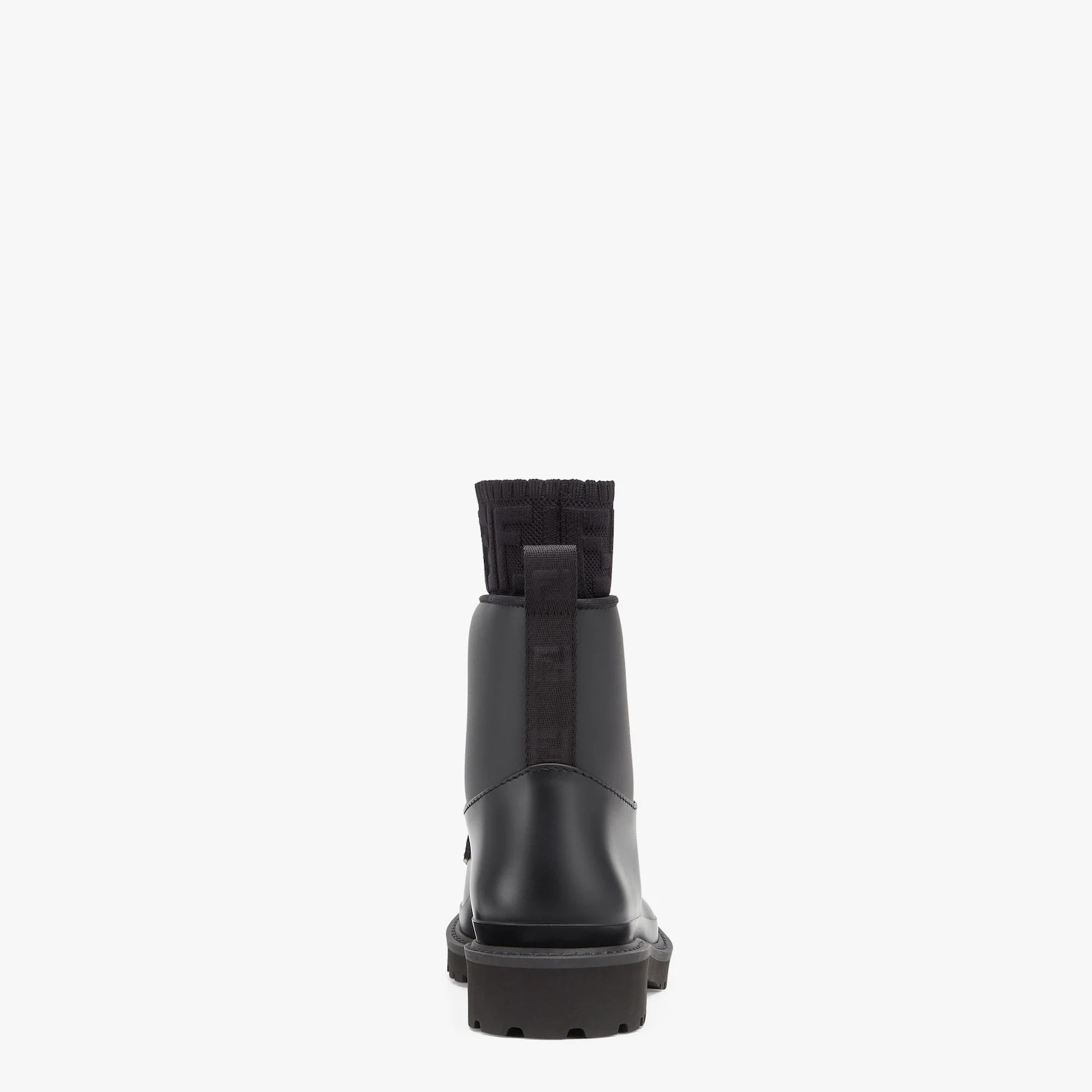 Black PVC biker boots - 3