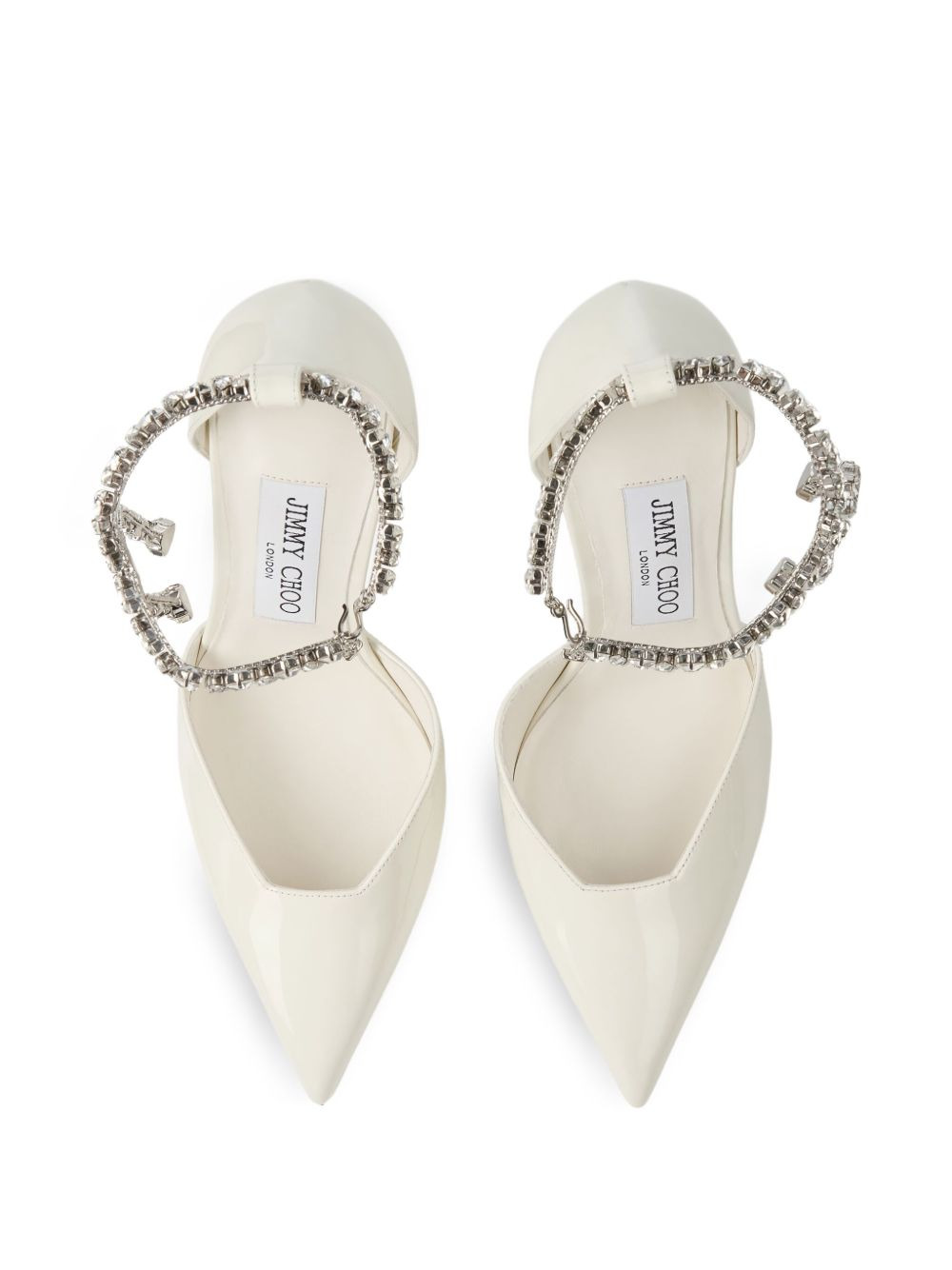 100mm Stevie crystal-embellished pumps - 4